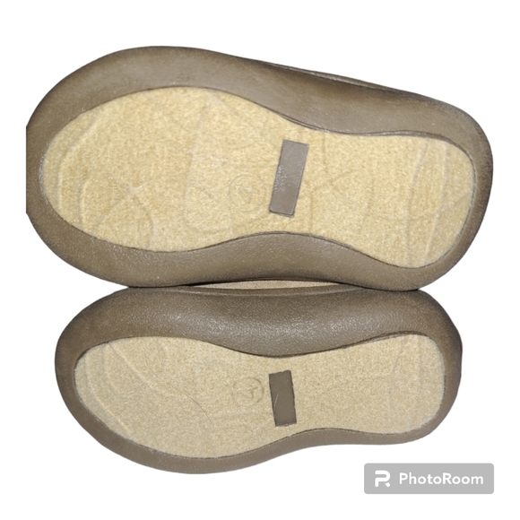 Kid Connection* Pom Pom Boot* Suede/Faux Fur Lining* Velcro Side* Sz 4 - Picture 6 of 7